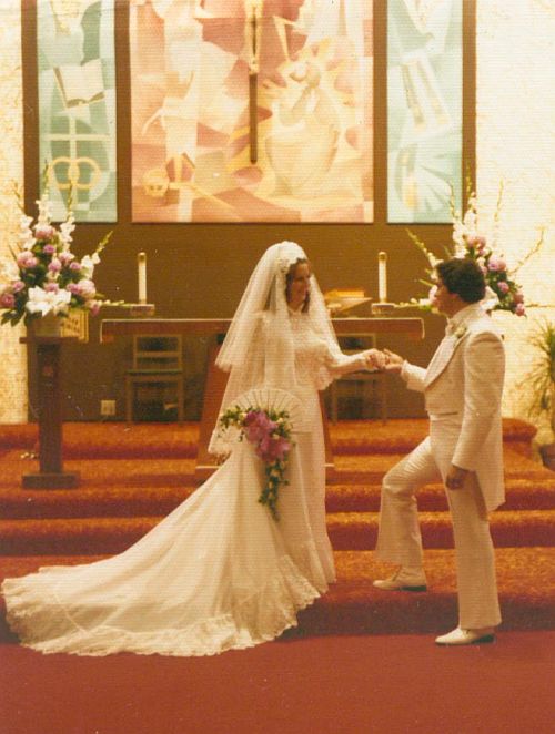 1977 wedding
