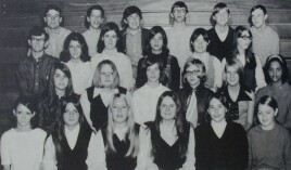 Juniors in 1970, afternoon class
