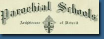 Parochial Schools Archdiocese of Detroit logo