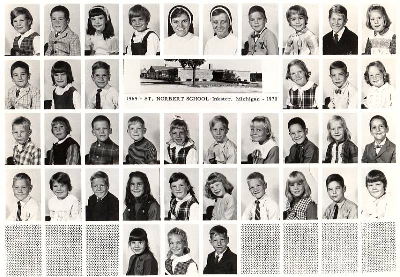 St. Norbert Class 1969-1970 Grade 1