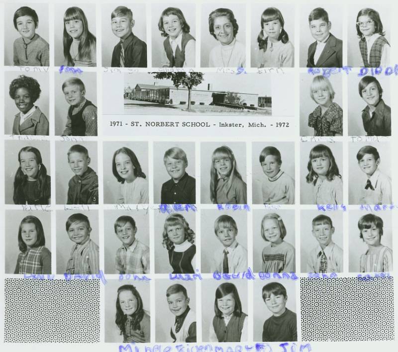 St. Norbert Class 1971-1972 Grade 3