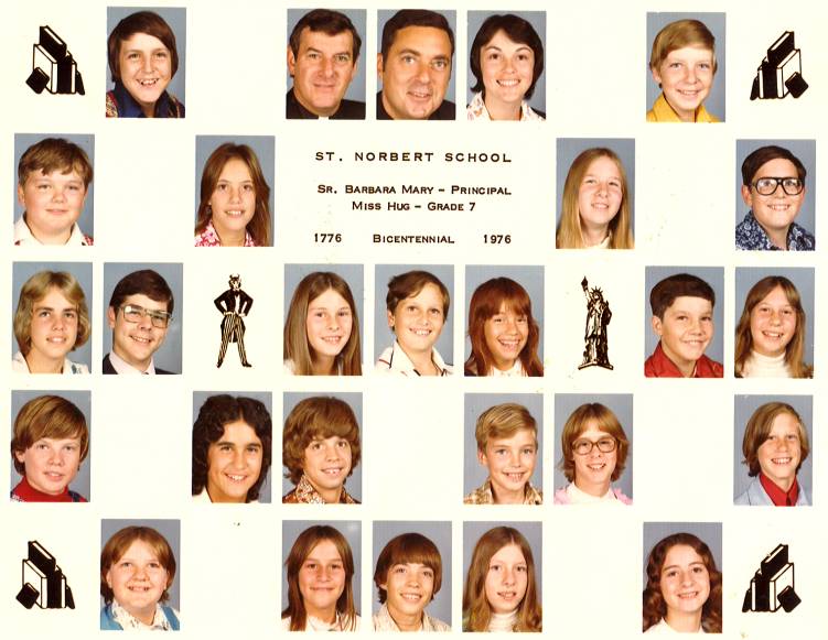 St. Norbert Class 1975-1976 Grade 7