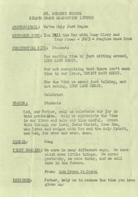 Graduation Program, page 2