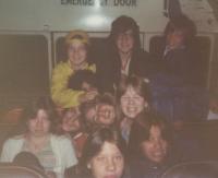 The Gang--on the train home