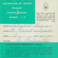 1962 report card front