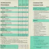 1963 report card front