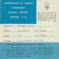 1964 report card front