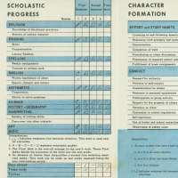 1964 report card grades
