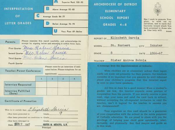 1967 report card