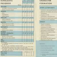 1967 Report Card