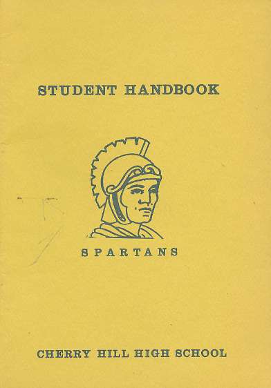 Cherry Hill High School Student Handbook Cover