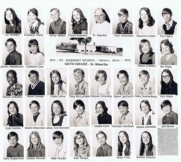 1972_grade 6 Class Picture