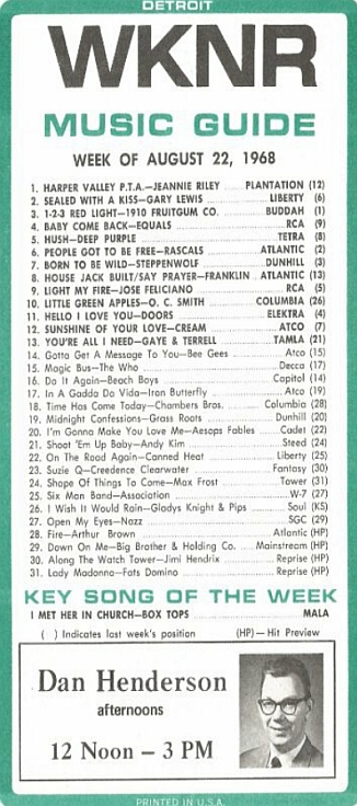 WKNR Music Guide